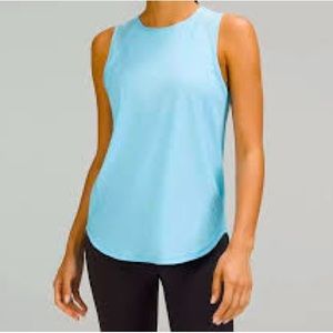 Lululemon light blue sculpt tank size 2